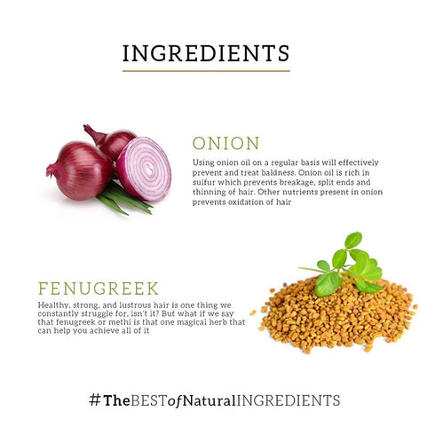 Khadi Natural Onion And Fenugreek Hair Conditioner